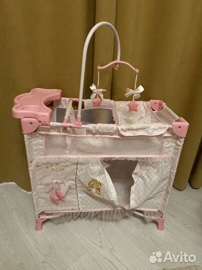 Кровать манеж для кукол decuevas