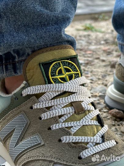 Кроссовки мужские New balance stone island