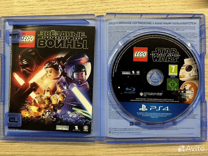 Lego звездные войны: пробуждение силы игра для ps4