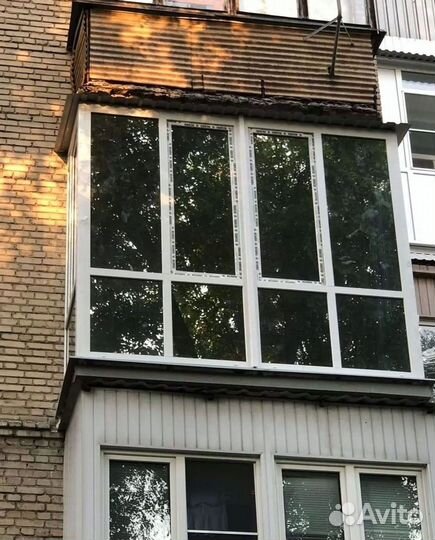 Пластиковые окна на балкон, с завода под ключ