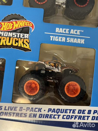 Набор hot wheels monster tracks 8 шт