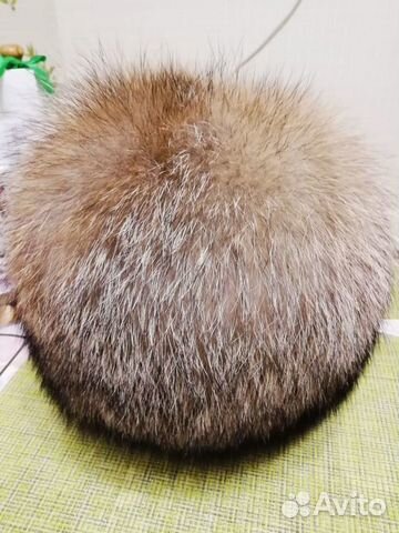 Шапка енотовая