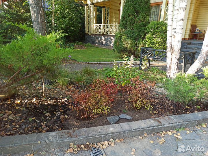 Создание цветников