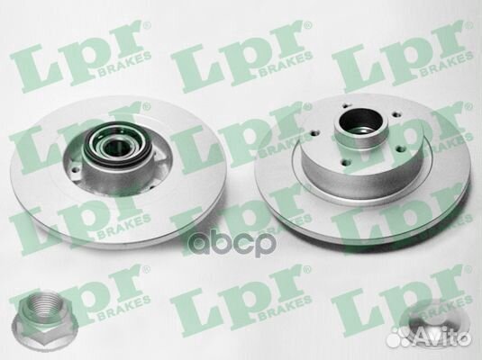 Диск тормозной R1049PCA Lpr