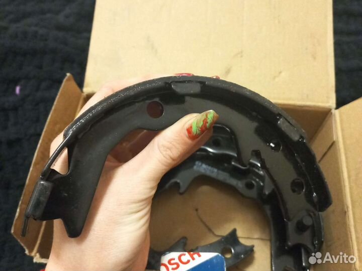 Колодки задние ручника лансер оутленде