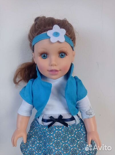 Кукла, мягкое тело, 45см, классная
