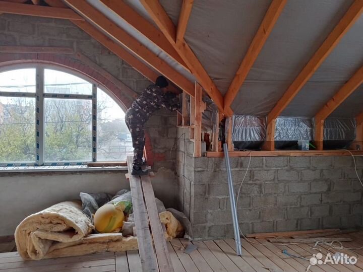 Утепление перекрытия