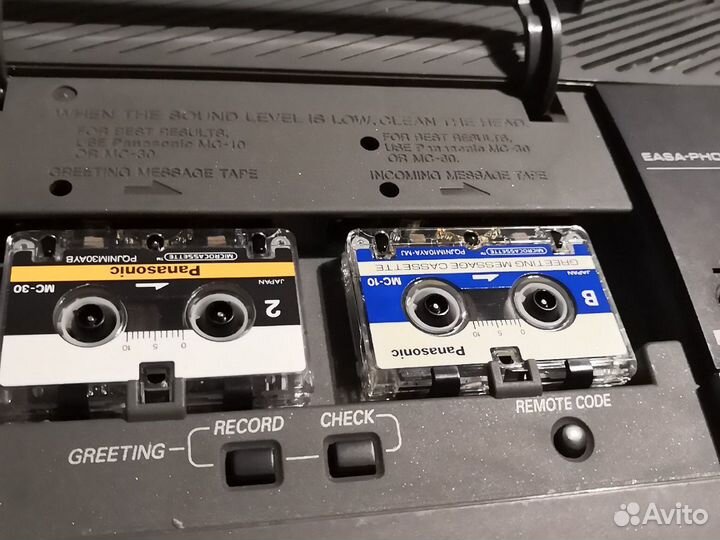 Автоответчик на микрокассетах