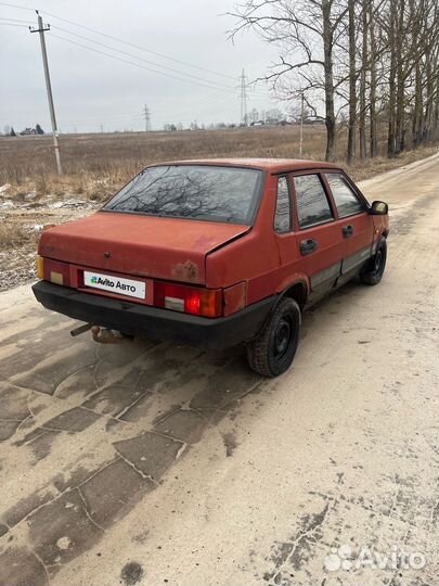 ВАЗ 21099 1.5 МТ, 1997, 120 000 км