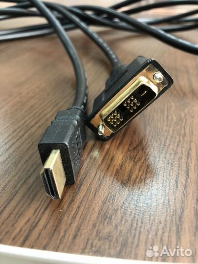 Видеокабель DVI-D-hdmi 5м