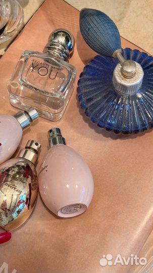 Пустые флаконы от духов chanel