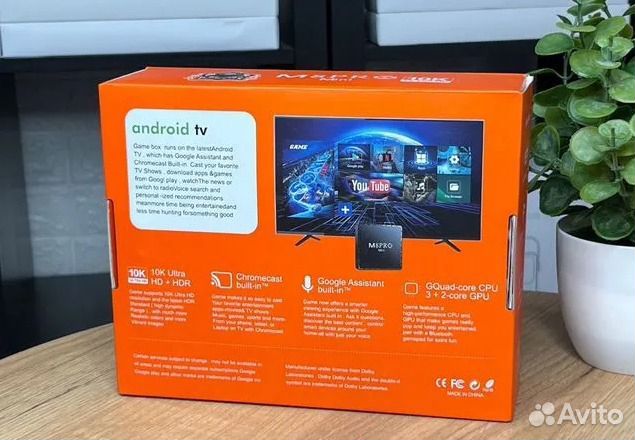 Smart TV приставка M8 Pro