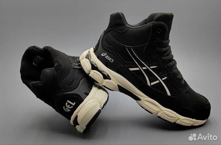 Мужские зимние кроссовки высокие