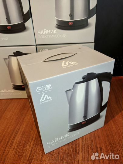 Чайник электрический новый Luazon