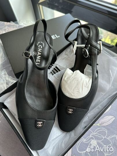 Туфли балетки chanel