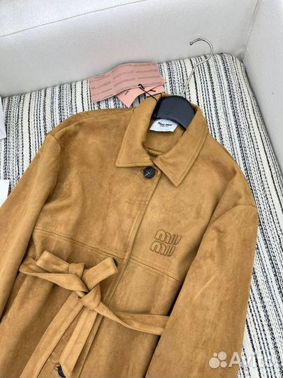 Кожаная куртка женская Miu Miu