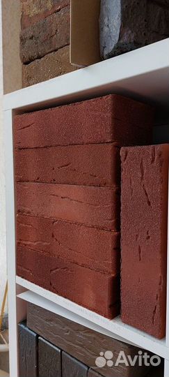 Облицовочный кирпич красный Гранат