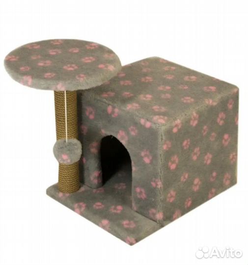 Домик для кошки с когтеточкой