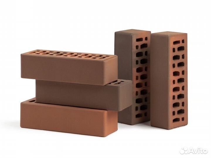 Кирпич облицовочный гладкий / баварская кладка