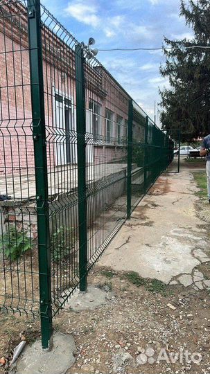 Забор сетка 3D гиттер