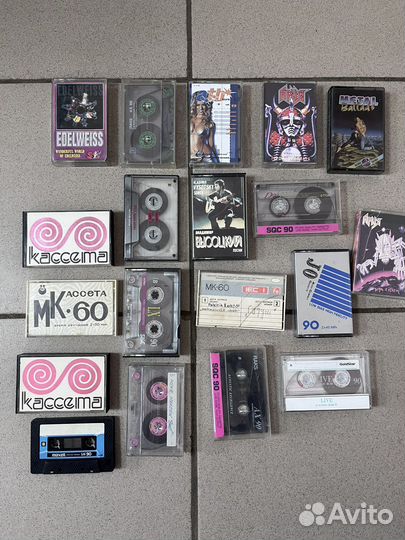 Аудиокассеты с записью