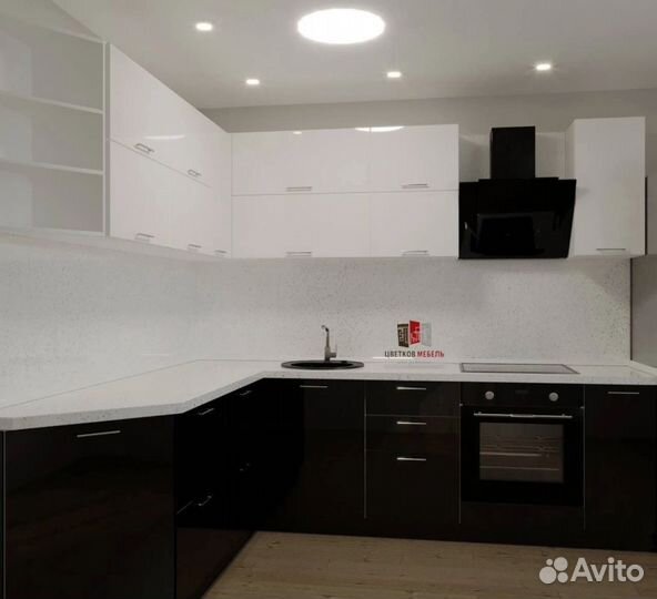 Кухни с антресолями артикул 29311