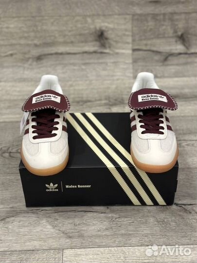 Кроссовки Adidas Samba Wales Bonner Cream White