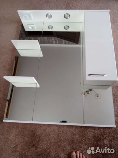 Зеркало шкаф в ванную