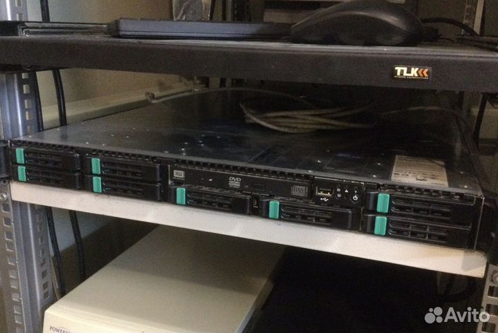 Сервер 1U Intel Xeon E5345 2,33 GHz