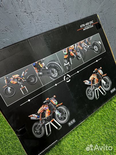 Конструктор не lego Technic KTM кроссовый