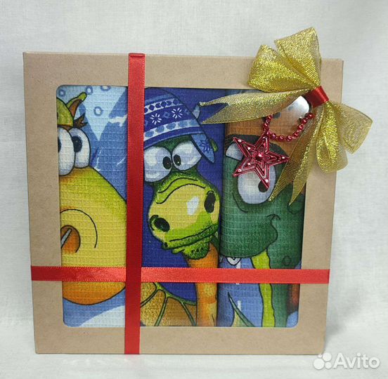 Подарочный набор полотенец