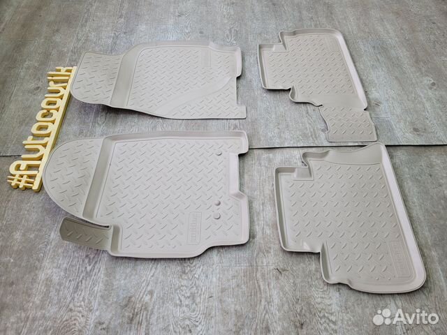 Коврики в салон Ford Escape I (2000-2007) Бежевые