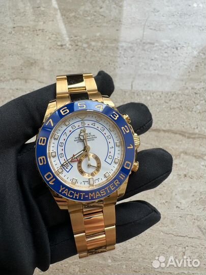 Часы Rolex yacht-master II 44MM yellow gold 116688