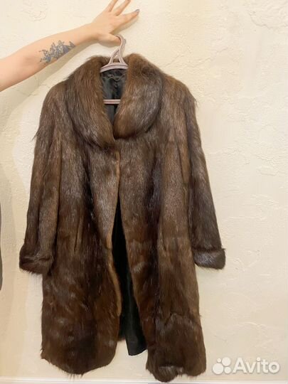 Шуба из нутрии 46-48