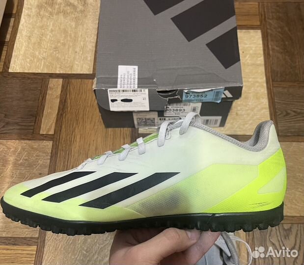 Сороконожки adidas X crazyfast.4 Tf, 41 размер