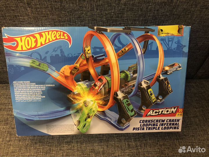 Hot wheels трек