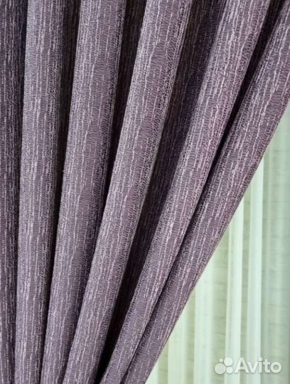 Шторы готовые новые, black out 2 шт в комплекте