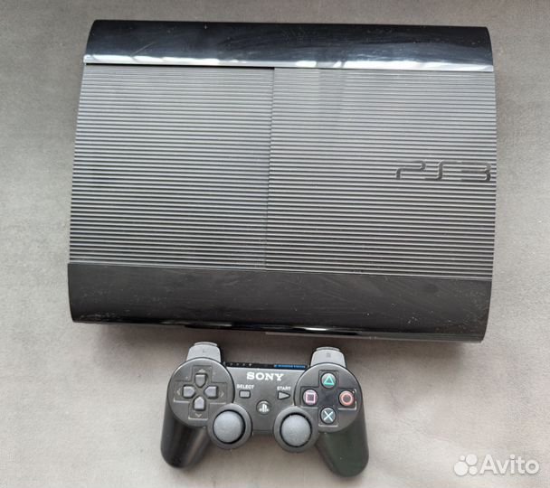 Sony ps3 320gb прошитая 38 игр