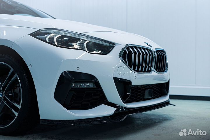 Передний сплиттер BMW 2 Grand Coupe F44 карбон