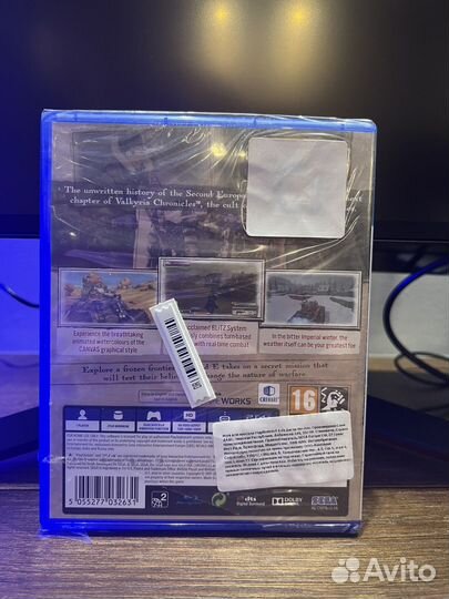 Valkyria Chronicles 4 PS4 новый запечатанный