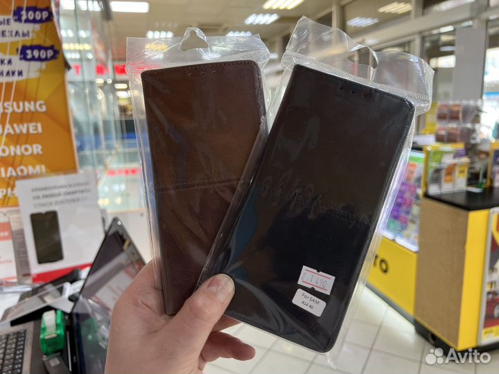 Чехол книжка для Samsung Galaxy A14, A24, A34 и др