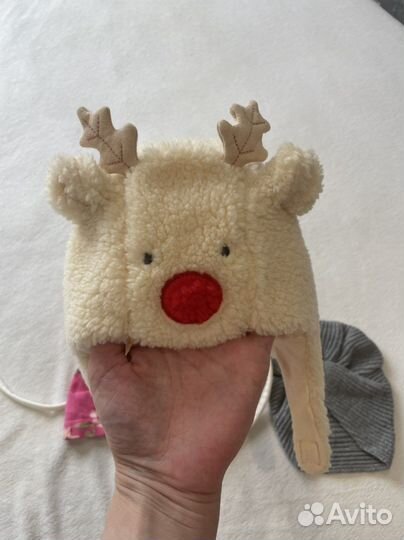 Шапочки для новорождённых и до 5 месяцев