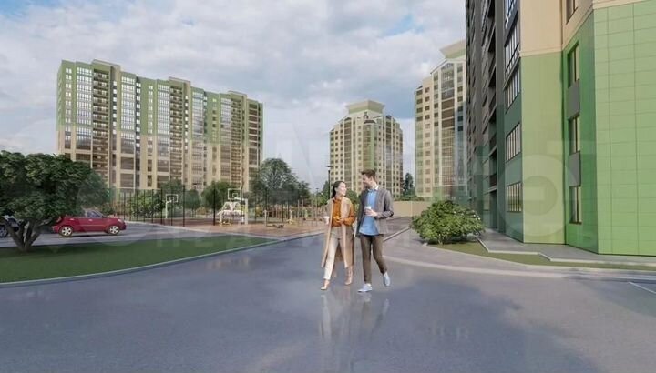 3-к. квартира, 67,8 м², 16/17 эт.