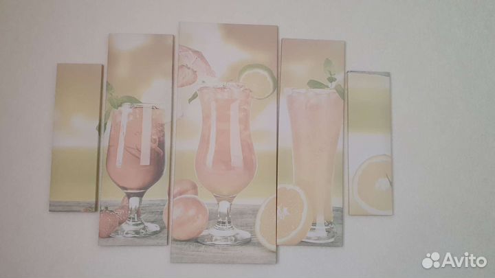 Модульная картина бу