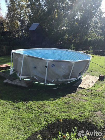 Бассейн 3,66х100 в отличном состоянии, без порезов