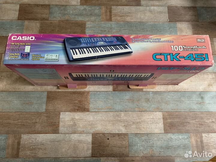 Синтезатор casio ctk-451
