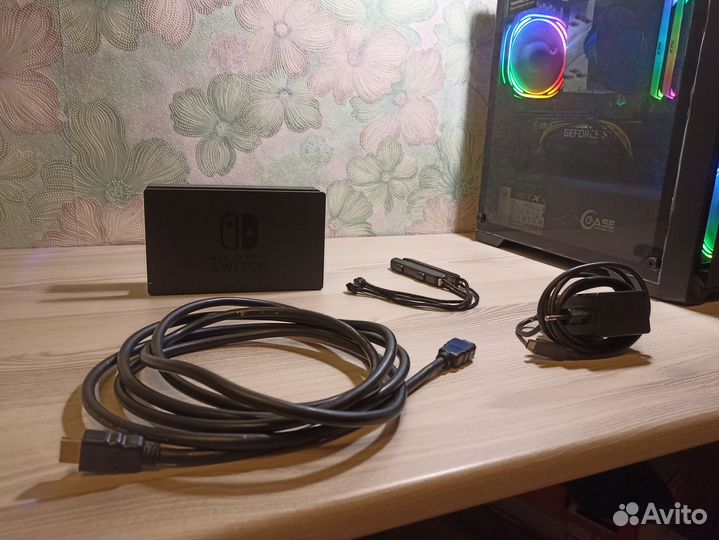 Nintendo switch прошитая + игры