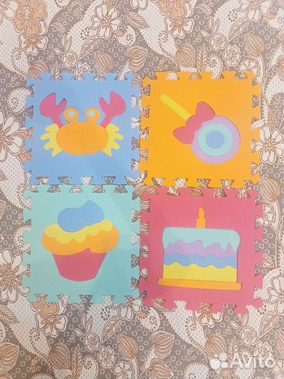 Коврик пазл