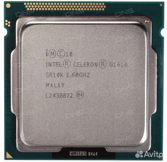 Процессор Intel Celeron G1610 Ivy Bridge LGA1155