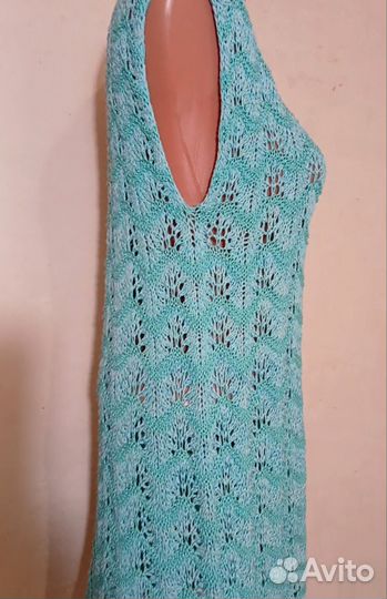 Пляжное платье,халат,кардиган летний вязаный